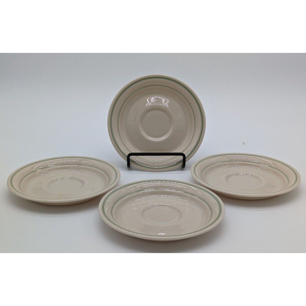 Corelle Corning Cornerstone Summer Mist Saucers 6.25" Set Of 4 EUC